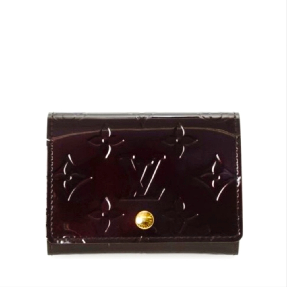 Louis Vuitton Amarante Vernis Card Holder